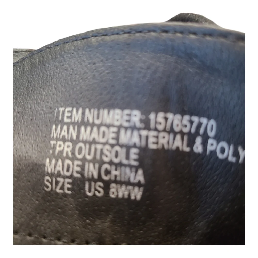 Torrid Heeled Ankle Boots with Sweater Trim Size 8WW (extra wide) - Picture 6 of 8